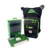 Sac de matériel de pêche sac de pêche à bandoulière unique sac à bandoulière sac de taille de matériel de pêche avec 2 boîtes à appâts LED