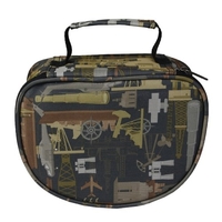 Sac de moulinet de pêche Portable leurres de pêche crochets engrenages sac de transport de stockage pour la filature baitcasting moulinet étui de protection