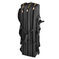 Sac de pêche en plein air 3 couches sac à dos 80 cm/100 cm canne à pêche moulinet sac de transport pôle de pêche sac de matériel étui de transport sac de voyage