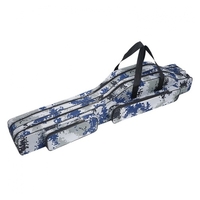 Sac de pêche en plein air multifonctionnel canne à pêche pôle sac de rangement matériel de pêche étui de transport sac de voyage 80 cm / 90 cm / 120 cm