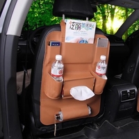 Sac de rangement arrière pour siège de voiture Sac suspendu Boîte de rangement multifonction pour enfant