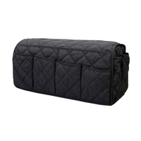 Sac de rangement pour accoudoir pour canapé avec 14 poches Organisateur de rangement pour accoudoir de canapé antidérapant pour canapé Caddy Housses pour accoudoirs Sac de rangement pour fauteuil pour magazines téléphoniques Télécommande TV
