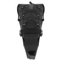 Sac de selle de vélo sac de rangement de vélo étanche sac de rangement réfléchissant de vélo arrière sac de tige de selle arrière grande capacité sac arrière de sac de vélo de route vtt