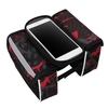 Sac de selle de vélo Sac de tube supérieur de vélo Sac de protection de téléphone en PVC transparent étanche pour les motards