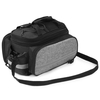 Sac de siège arrière de vélo multifonctionnel extensible étanche sac de sacoche de vélo de vélo sac de support de vélo avec housse de pluie