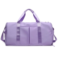 Sac de sport sec et humide,  sac de voyage étanche avec compartiment à chaussures,  sac de sport pour entraînement,  voyage,  sport,  yoga
