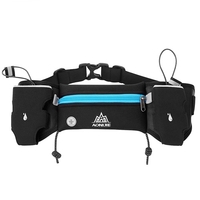 Sac de taille multifonctionnel Pochette de taille ultra légère Support de téléphone de gymnastique étanche Pochette de téléphone portable Sac de taille Bande de course Ceinture d