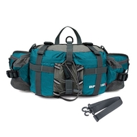 Sac de taille pour sports de plein air avec bandoulière étanche randonnée cyclisme escalade sac à bandoulière vélo pack entraînement taille pack exercice taille sac