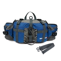 Sac de taille pour sports de plein air avec bandoulière étanche randonnée cyclisme escalade sac à bandoulière vélo pack entraînement taille pack exercice taille sac