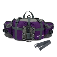 Sac de taille pour sports de plein air avec bandoulière étanche randonnée cyclisme escalade sac à bandoulière vélo pack entraînement taille pack exercice taille sac