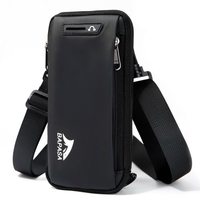 Sac de téléphone sac à main de téléphone sac à bandoulière taille pochette de téléphone pour téléphones de 7, 5 pouces