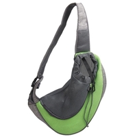 Sac de transport pour chien de compagnie sac de voyage en maille respirant Portable sortie sac pour animal de compagnie sac de poitrine côté sac à dos fournitures pour animaux de compagnie
