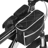 Sac de tube supérieur de vélo de vélo avec housse de pluie sac de sacoche de cadre avant de vélo de montagne étanche