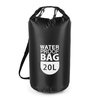 Sac flottant étanche en PVC sac sec en rouleau sac sec 10L / 20L sac de rangement pour sports nautiques sac sec léger
