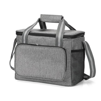 Sac isotherme 15L sac isotherme portable pour voyage randonnée plage pique-nique barbecue party