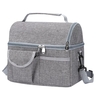 Sac isotherme portable à double couche pour sac à lunch fourre-tout pour camping barbecue pique-nique activités de plein air