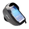 Sac universel de support de téléphone de vélo Sac de cadre avant de vélo Sac de guidon étanche à écran tactile Accessoires de vélo Support de téléphone avec double fermeture à glissière et pare-soleil