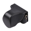 Sacoche de protection pour appareil photo en cuir PU vintage avec remplacement de la sangle pour Canon EOS M100
