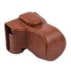 Sacoche de protection pour appareil photo en cuir PU Vintage avec remplacement de la sangle pour Fujifilm XT20 XT30