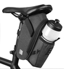 Sacoche de selle de vélo avec poche pour bouteille d
