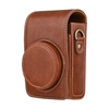 Sacoche de transport pour appareil photo portable en cuir synthétique avec remplacement de la bandoulière pour Sony RX100/RX100 II/RX100 III/RX100 IV/RX100V/RX100 VI/RX100 VII/ZV1 pour Ricoh GR2/GR3