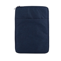 Sacoche multifonctionnelle pour ordinateur portable Sacoche pour ordinateur portable 13, 3 pouces Sacoche pour ordinateur portable en nylon durable Sacoche pour affaires de loisirs Bleu marine