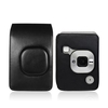 Sacoche pour appareil photo instantané de taille compacte en cuir PU avec bandoulière Compatible avec Fujifilm Fuji Instax mini LiPlay