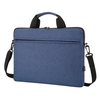 Sacoche pour ordinateur portable 13, 3 pouces Grande capacité Sac de protection pour ordinateur portable en tissu Oxford résistant aux rayures et aux éclaboussures Noir