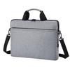Sacoche pour ordinateur portable 13, 3 pouces Grande capacité Sac de protection pour ordinateur portable en tissu Oxford résistant aux rayures et aux éclaboussures Noir