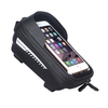 Sacs de montage de téléphone de vélo imperméables sac de tube supérieur de cadre avant avec étui de support de téléphone à écran tactile