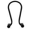 SAMDI support de casque en bois casque de jeu écouteur affichage support cintre noir