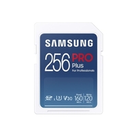 SAMSUNG 256GB PRO Plus carte SD haute vitesse U3 V30 niveau de vitesse jusqu