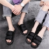 Sandales antidérapantes en EVA Pantoufles Chaussures plates unisexes avec conception à bout ouvert Semelle confortable pour voyager Randonnée Mer Plage Camping