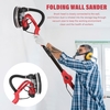 Sander mural de 710 W avec 14 disques de ponçonnage PCS Lumière LED