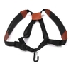 Sangle Saxophone Bandoulière Sax Sangle Rembourrée Réglable en Cuir pour Saxophone Soprano Alto Baryton