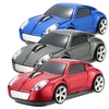Sans fil 2, 4 GHz,  voiture de course en forme 3D de souris/souris optique USB 3 boutons 1000 DPI/CPI pour PC portable ordinateur de bureau