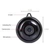 Sans fil Mini Caméra IP 1080 P HD IR Vision Nocturne Micro Caméra Surveillance de Sécurité À Domicile WiFi Détecter Bébé Moniteur