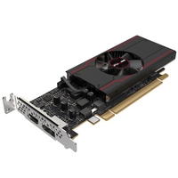 Saphir RX6400 4G D6 carte graphique de jeu 4G/64bit/GDDR6 mémoire prise en charge maximale 8K résolution simple ventilateur de refroidissement HD + DP Ports de sortie