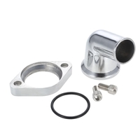 SBC BBC Aluminium poli 15 ° Coulé à eau pivotant s