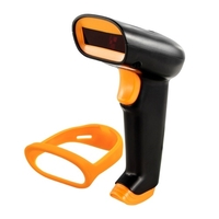 Scanner de codes-barres 1D portable Lecteur de codes-barres filaire USB Prise en charge de la numérisation manuelle Code papier/code d