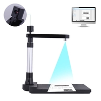 Scanner de document HD ajustable double objectif (10 mégapixels et 2 mégapixels) Taille de numérisation jusqu