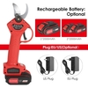 Sécateur électrique professionnel sans fil 16, 8 V Sécateur Coupe-branches de jardin et coupe-élagage avec une batterie rechargeable de 2000 mAh