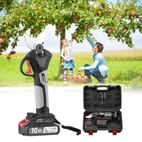 Sécateur électrique sans fil 21 V sans fil rechargeable 2, 0 A alimenté par batterie au lithium sécateur de branche d