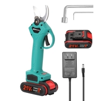 Sécateur électrique sans fil 21 V sécateur efficace arbre fruitier bonsa élagage Branches coupe outil d