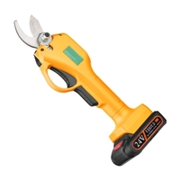 Sécateur électrique sans fil 21V Cisailles de jardin portatives Tondeuse à arbre