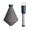 Sèche-linge portable Mini sèche-linge de voyage avec tube de séchage à poignée de lumière UV pour chaussures Couette sous-vêtements Shorts de sport Vêtements d