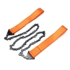 Scie à chaîne à main de poche de survie en plein air pliable portable 24 pouces 11Sawtooth