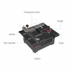 Scie à table multifonctionnelle KKmoon 100W Mini scie à découper électrique de bureau (sans lame de scie)