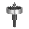 Scie cloche en acier à grande vitesse Coupe-trou robuste Compatible avec une pince de 10 mm ou plus pour tôle en acier inoxydable Bois plastique