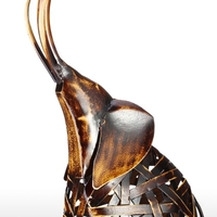 Sculpture en métal Tissage Elephant Tooarts Fer Sculpture Accueil Décoration Artisanat animal
